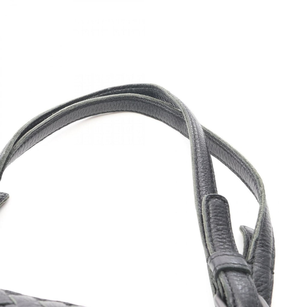 Bottega Veneta Tote Intrecciato Black Leather — view 8