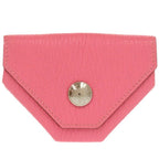 Hermes le Van Cattle Chevre Pink Engraved 0449 Coin Case