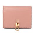 Fendi Wallet Foldable by the Way Calf Leather Rose 8 M0387