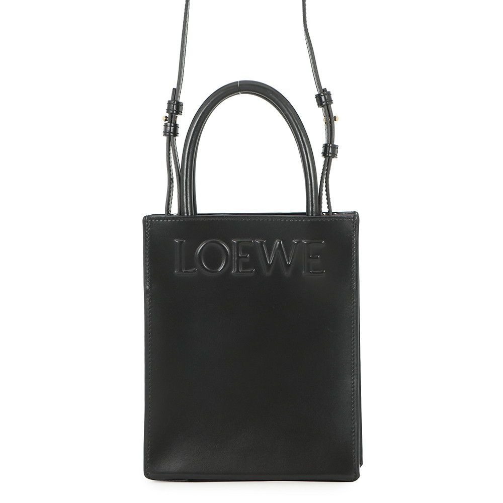 Loewe Handbag A5 Tote Calf Leather 2-Way Black