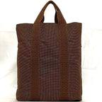 Hermes Tote Bag Her Line Cabas Brown Yale — view 5