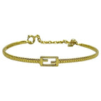 Fendi Baguette Bracelet Bangle Accessories Small FF Logo — view 2