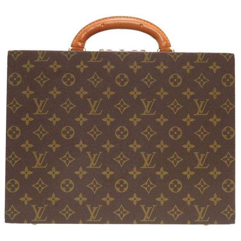 Louis Vuitton Monogram Boite Bijoux Jewelry Case Trunk Bag 0085