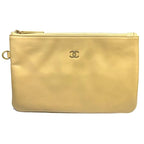 Chanel 22 Tote Small Handbag As3260 Quilted Plate Yellow — view 9