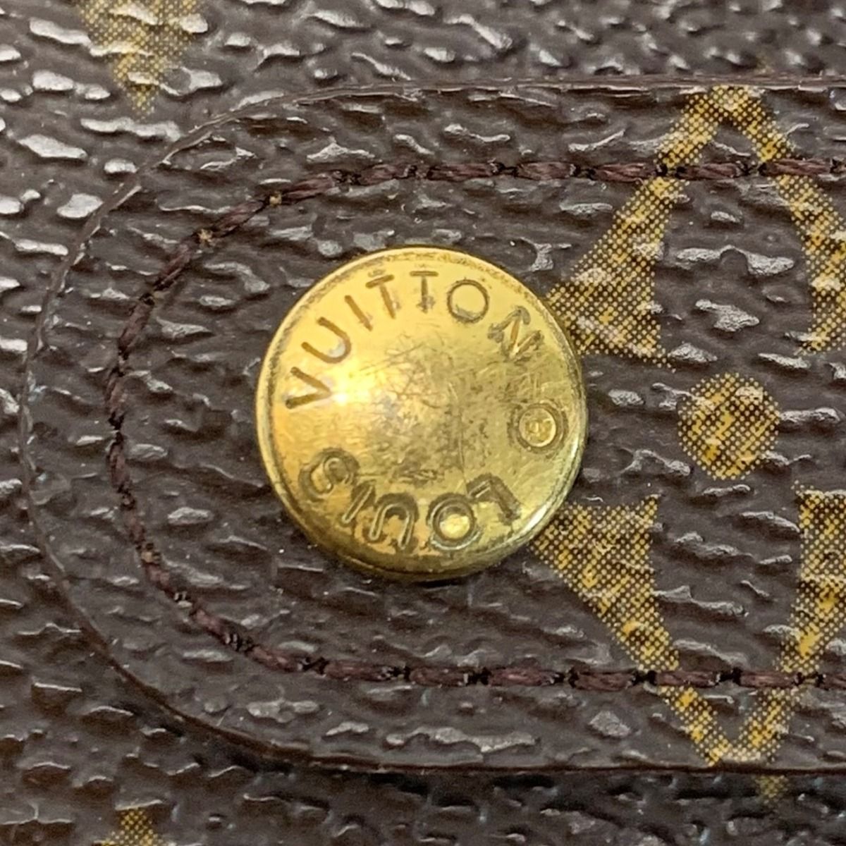 Louis Vuitton Monogram Agenda PM Notebook Cover Gold Hardware — view 7