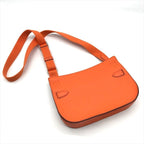 Hermes Items Jypsiere Mini Evercolor Orange Phardware Shoulder Bag — view 3