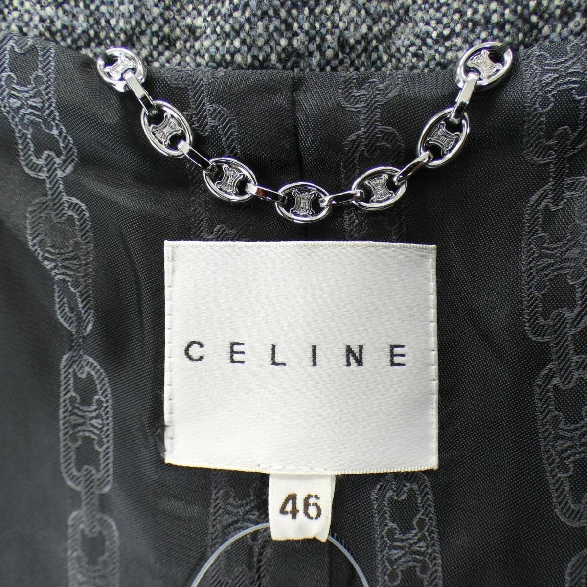 Celine Suits Shoulder Bag Gray System — view 4