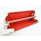Louis Vuitton Portefeuille Clemence Monogram Empreinte Red — view 4
