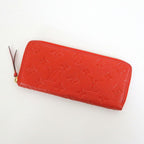 Louis Vuitton Portefeuille Clemence Monogram Empreinte Red