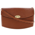 Louis Vuitton Prebour 2-Way Clutch Epi Leather Kenyan Brown Vi1921