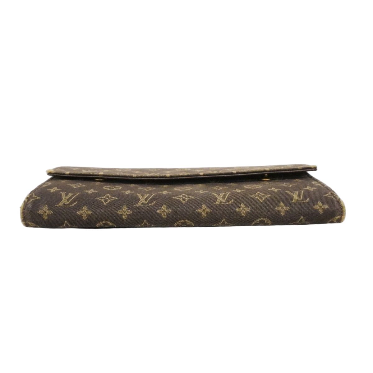 Louis Vuitton Wallet Monogram Mini Lin Portefeuille Sarah Ebene — view 2