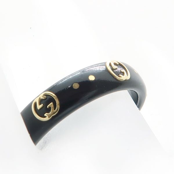 Gucci Icon Interlocking G 18Kring 50 Corundum 18K With Case Ring — view 9