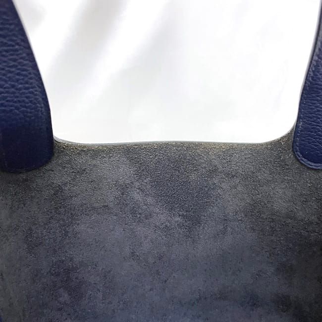 Hermes Handbag Picotin Lock PM Navy Blue Nuit — view 7