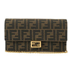 Fendi Shoulder Baguette Brown — view 8