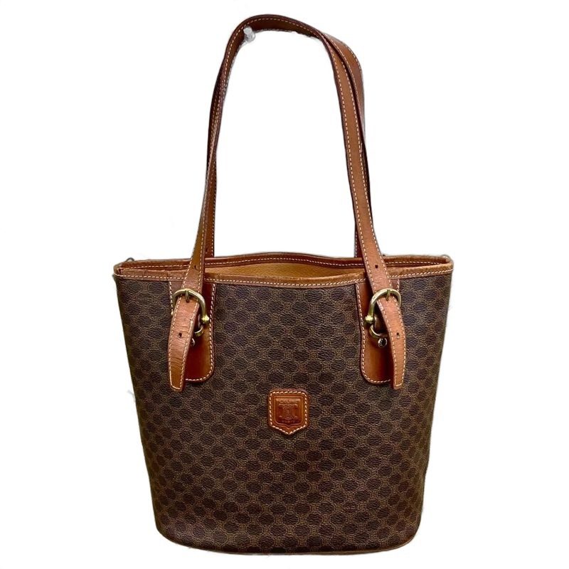 Celine Tote Macadam Brown Bucket
