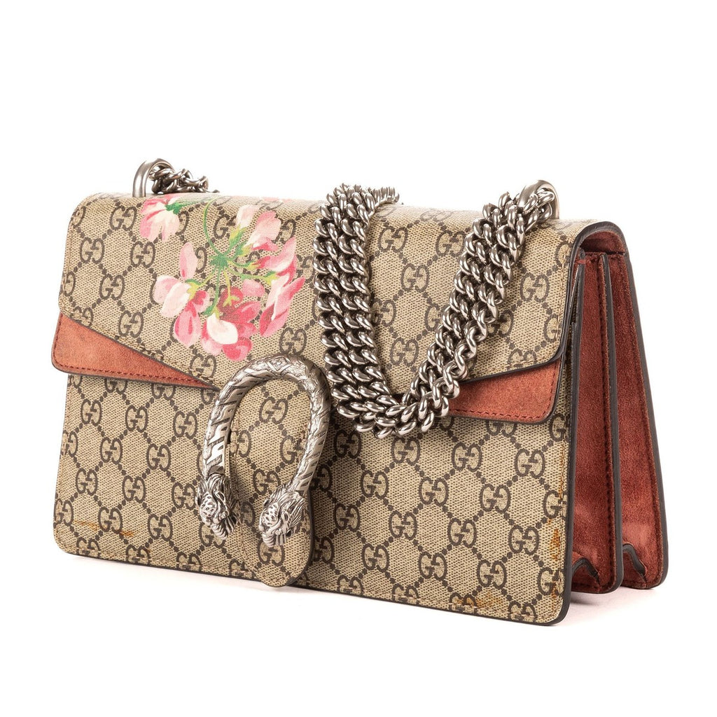 Gucci Blooms Dionysus Beige Burgundy Supreme Canvas Jacket — view 2