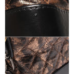 Chanel Shoulder Bag Hobo Small Silver Gold Black — view 8