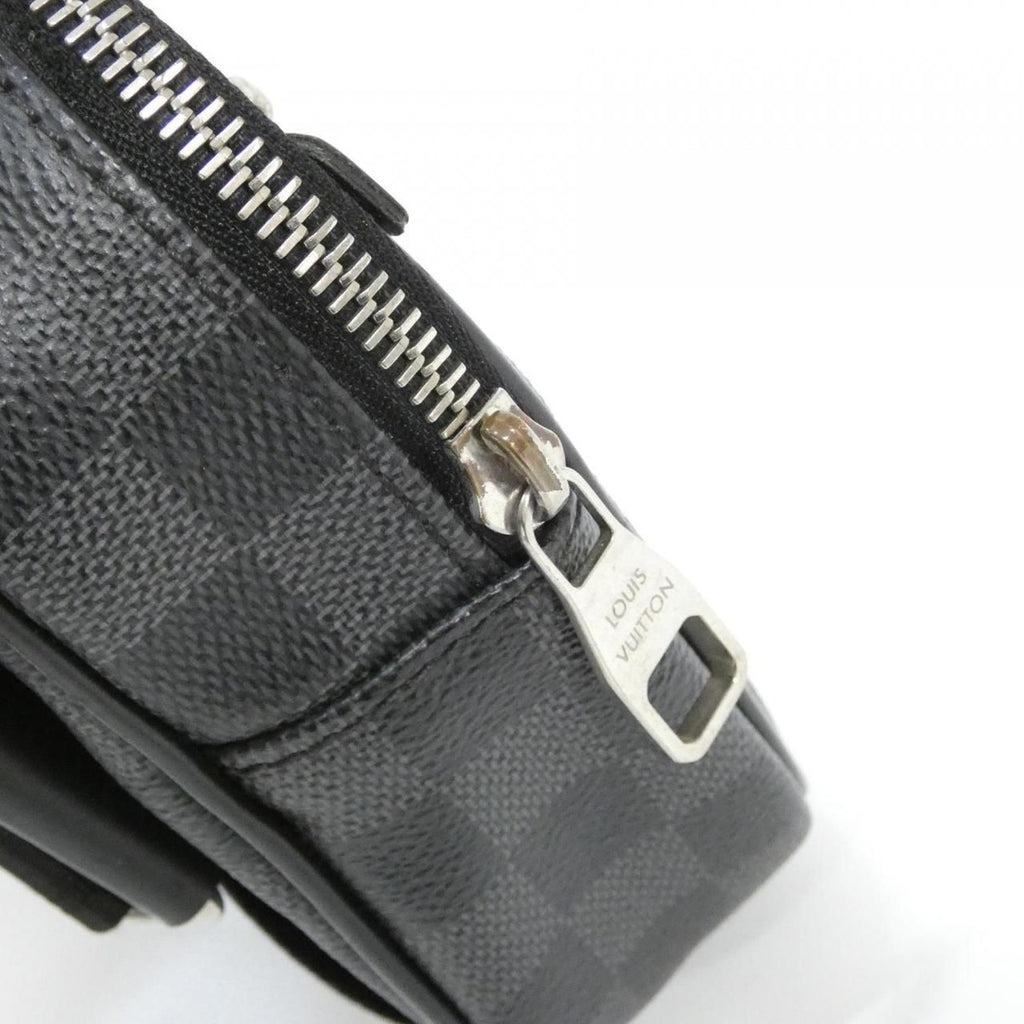 Louis Vuitton Damier Graphite Ambler Shoulder Bag — view 4
