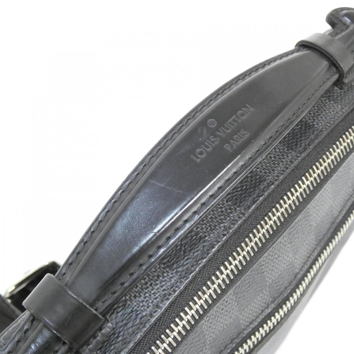 Louis Vuitton Damier Graphite Ambler Shoulder Bag — view 5