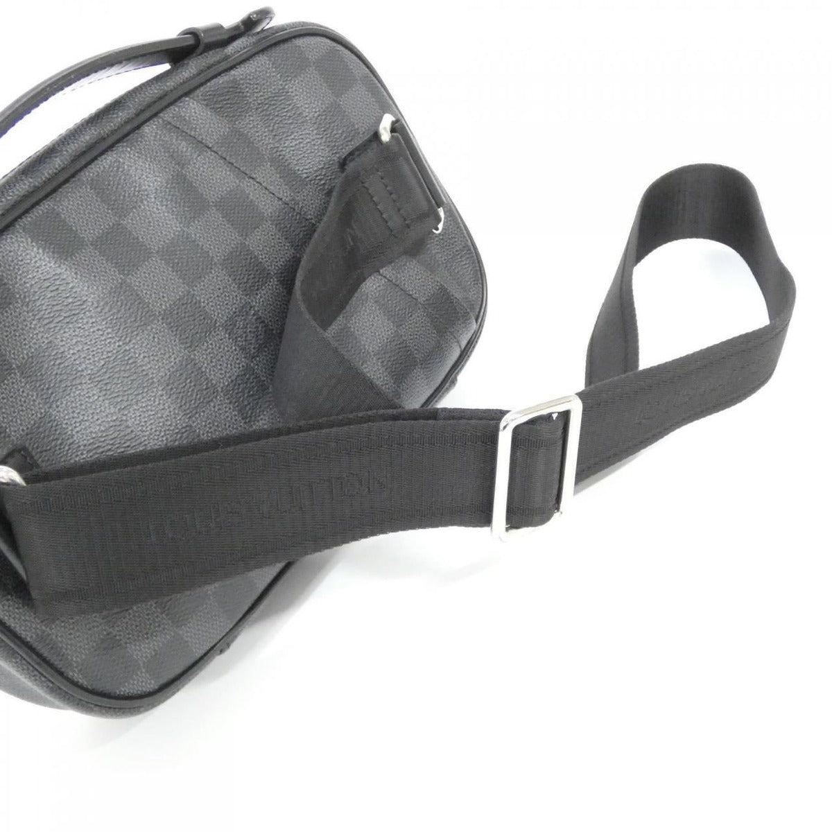 Louis Vuitton Damier Graphite Ambler Shoulder Bag — view 6