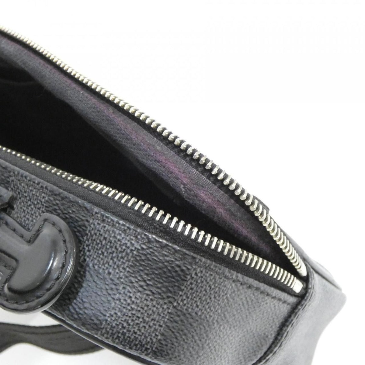 Louis Vuitton Damier Graphite Ambler Shoulder Bag — view 8