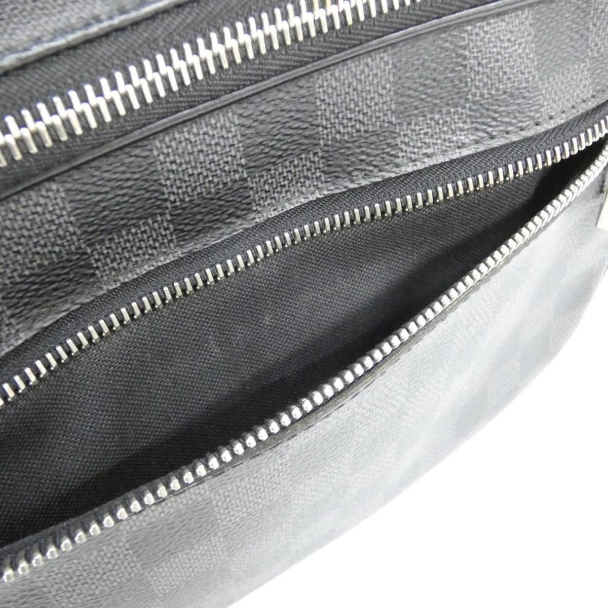 Louis Vuitton Damier Graphite Ambler Shoulder Bag — view 9