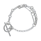 Hermes Chaine Dancre Punk Bracelet ST AG 925 Silver Accessorie — view 2
