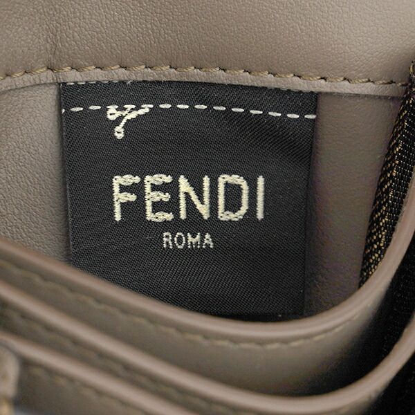 Fendi Card Case Way Brown — view 9