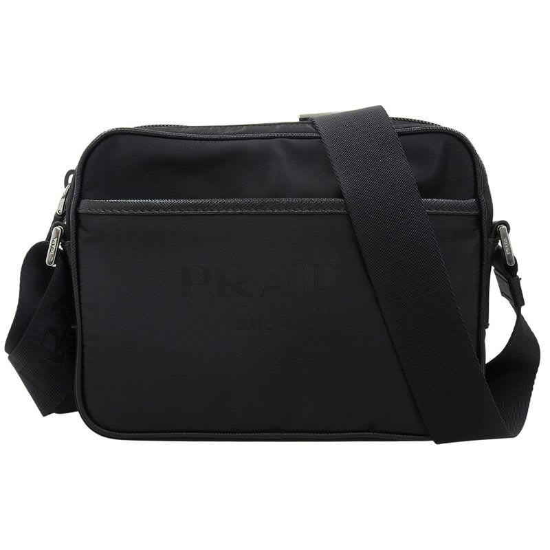 Prada Crossbody Saffiano Black Bag
