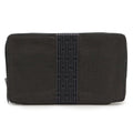Hermes Her Line Perth GM Round Zipper Long Wallet Passport Case Canvas Gray