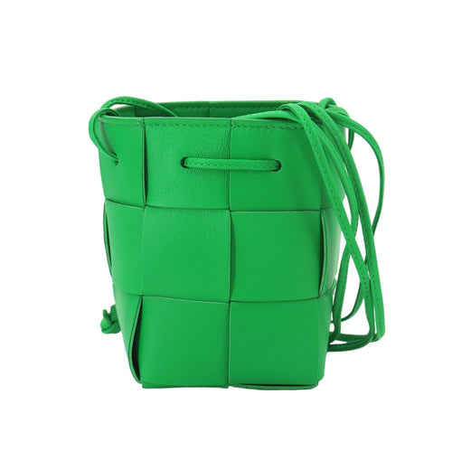 Bottega Veneta Intrecciato Cassette Mini Crossbody Bucket Shoulder