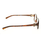 Chanel Glasses 3185 C.1204 52 mm Brown Tweed Frames Italy Rx — view 3