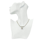 Chanel Constellation Crystal Embellished Gold/Silver Necklace — view 7