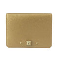 Hermes Card Case Business Holder Medor cp DORE Gold Siamese Light