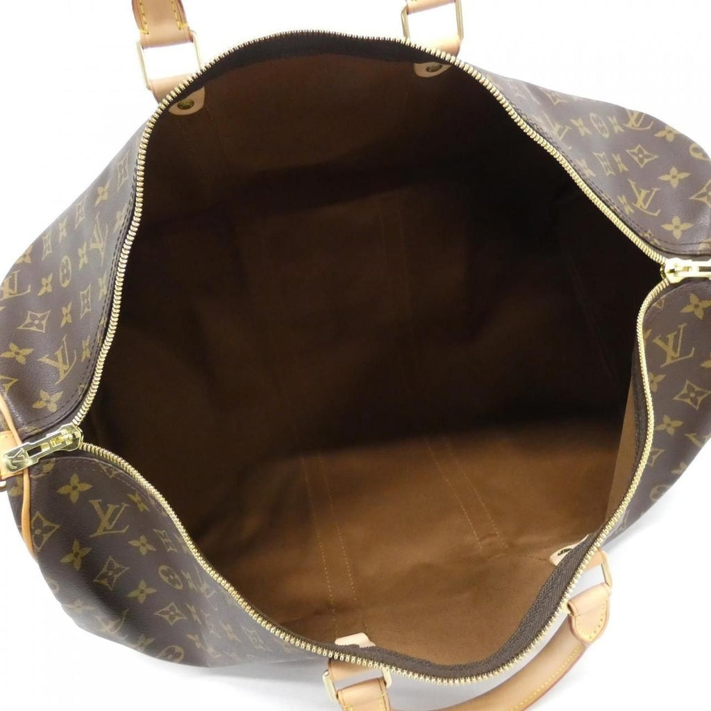 Louis Vuitton Monogram Keepall Bandouliere Boston Bag — view 9