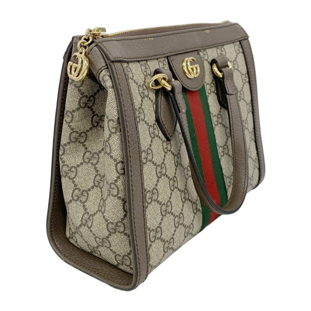 Gucci Handbag Ophidia Brown Gold 2-Way — view 2