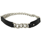 Hermes Necklace Box Chain Vauvalenier Metal Black Choker 0929 — view 2