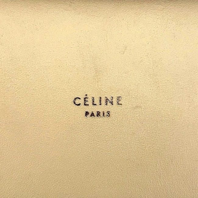 Celine Pouch Beige Small Bag Leather Hook — view 7