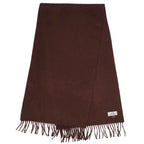 Hermes Scarf Shawl Cashmere Fringe