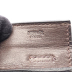 Hermes Shoulder Bag Onimetoe Brown Leather Calf PM — view 4