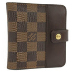 Louis Vuitton Compact Zip Bifold Wallet Damier Ebene