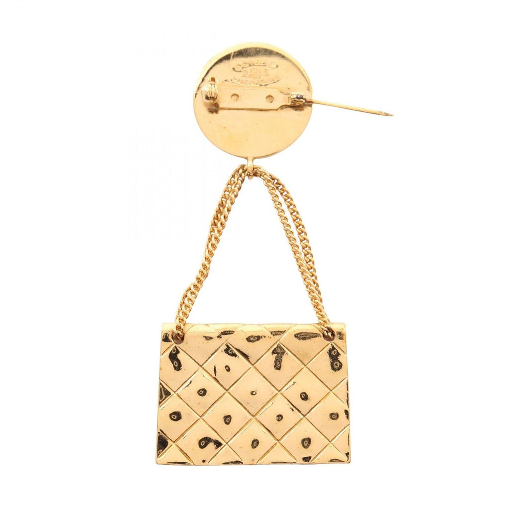 Chanel Brooch CC Logo Back Motif — view 2