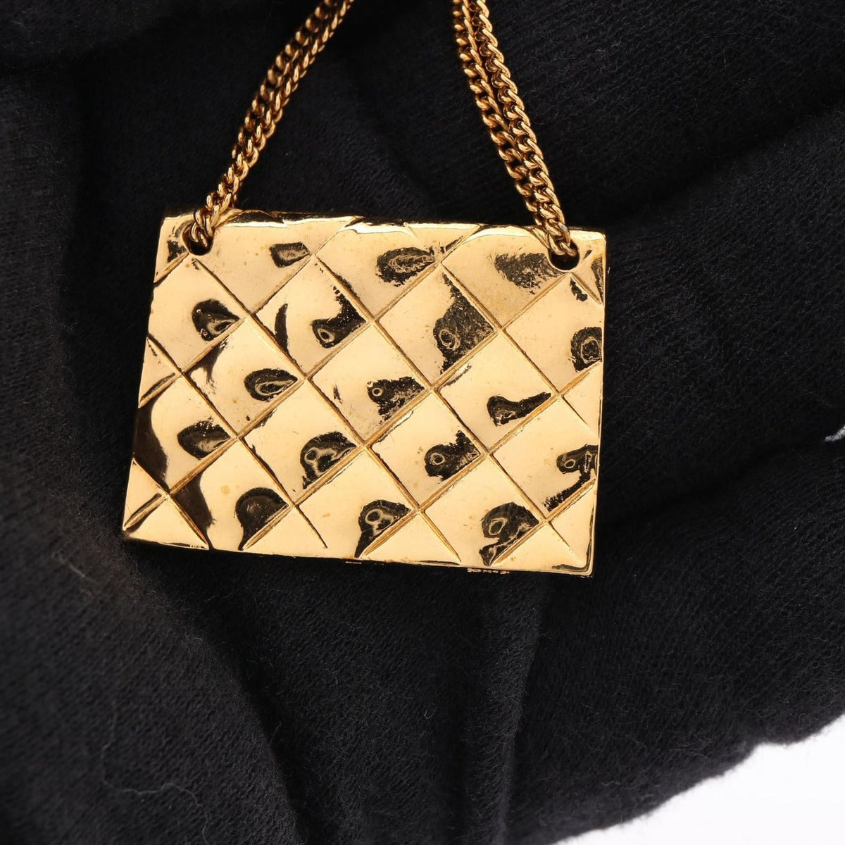 Chanel Brooch CC Logo Back Motif — view 4