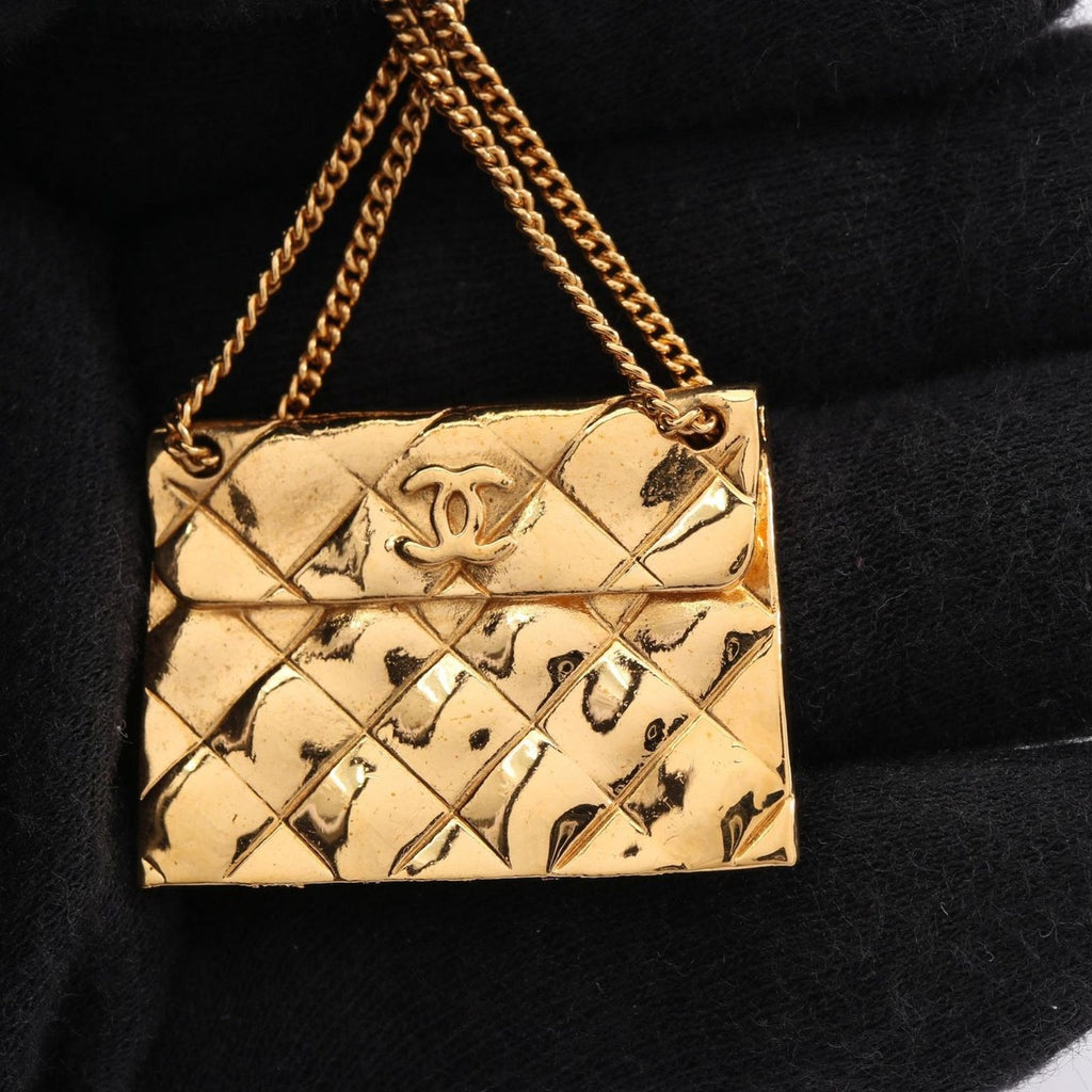 Chanel Brooch CC Logo Back Motif — view 5