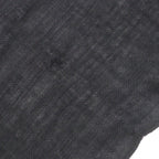 Hermes Cashmere Wool H Logo Large Scarf with Fringe Shawl Black — view 7