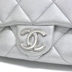 Chanel Shoulder Bag Silver — view 4