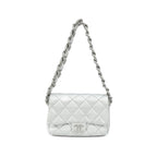 Chanel Shoulder Bag Silver