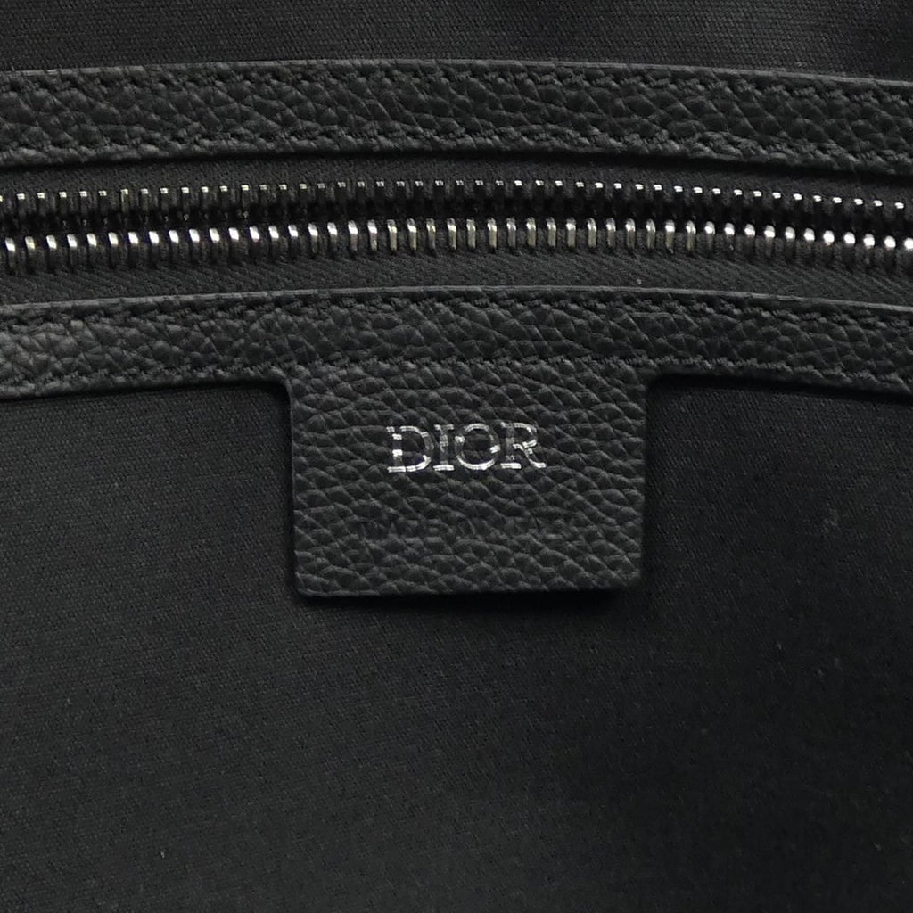 Dior Saddle Tote Black Navy Beige — view 5