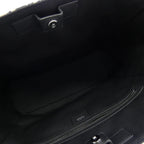 Dior Saddle Tote Black Navy Beige — view 6