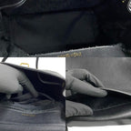 Yves Saint Laurent Vintage Logo Hardware Cutout Leather — view 9